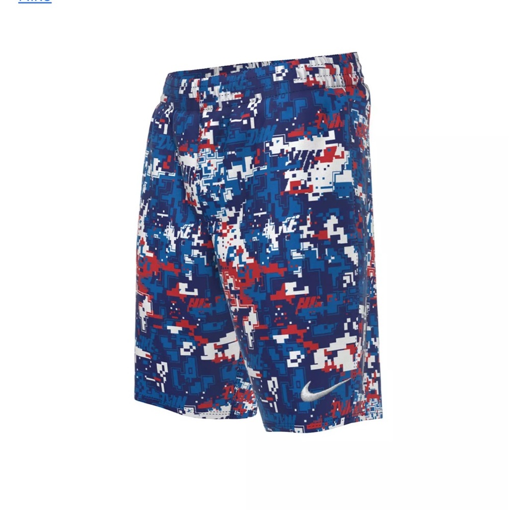 Nike Digital Camo boys swim trunks, size small